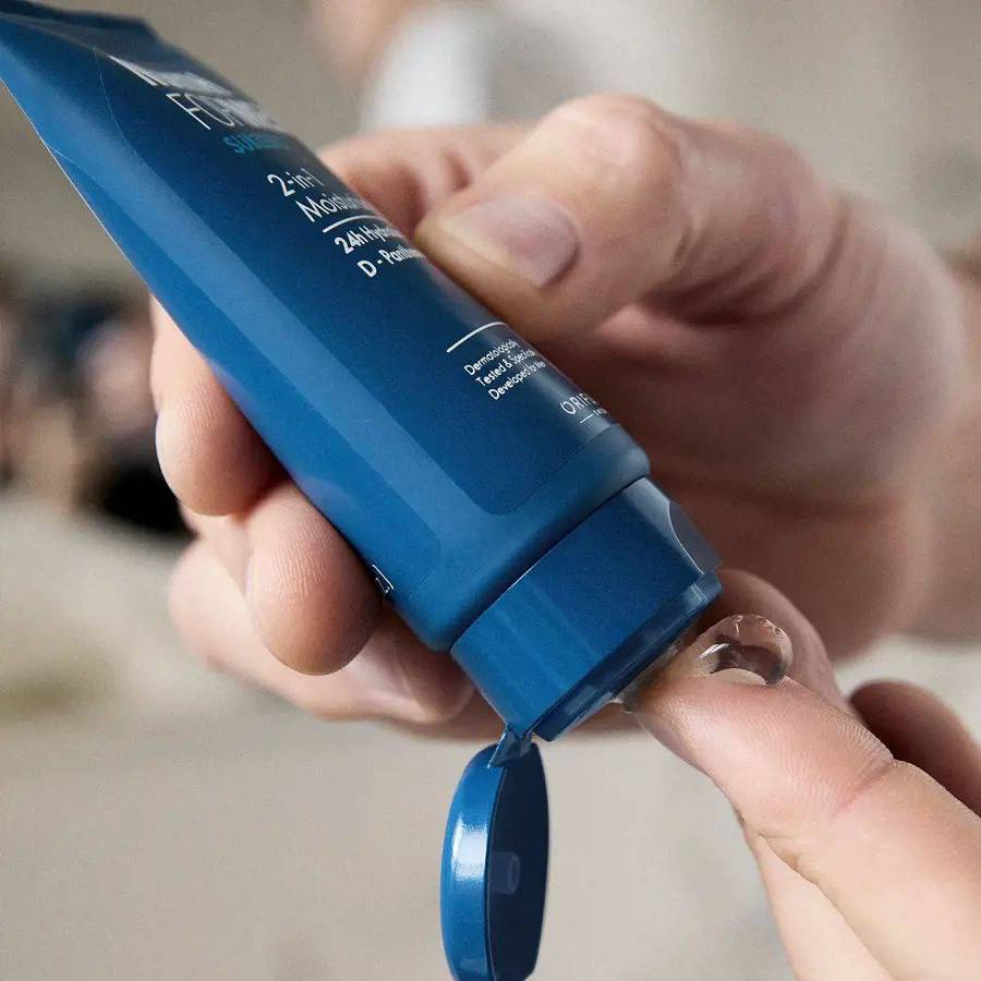 ژل صورت آبرسان 2 در 1 اوریفلیم مدل North For Men Subzero حجم 50 میل