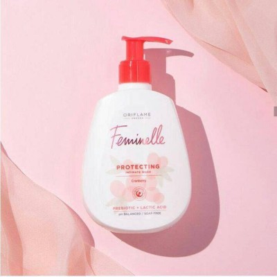 ژل شستشوی بانوان فمینله با عصاره سدر و انگور سیاه Feminelle